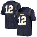 Rebec #12 N.Midshipmen Under Armour Replica Player Jersey Navy Stitched American College Jerseys