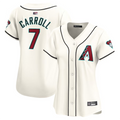 Rebec A.Diamondbacks #7 Corbin Carroll Player Cream Home Limited Personalized Stitched Jerseys