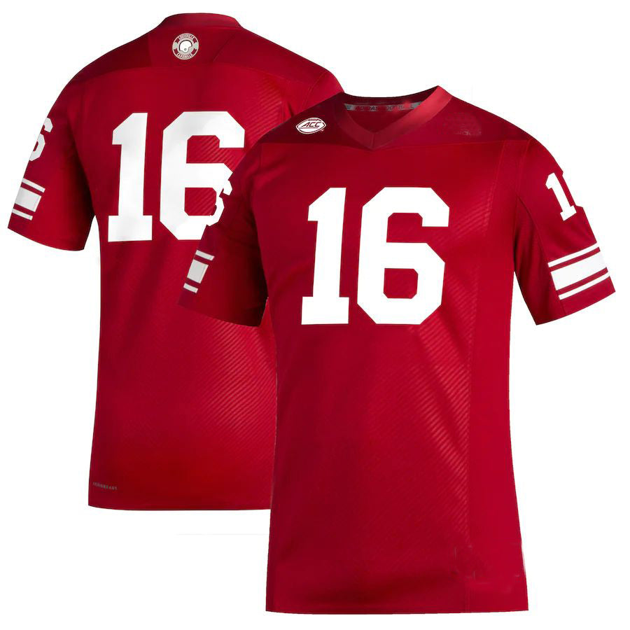 Rebec #16 L.Cardinals Premier Strategy Football Jersey - Red Stitched American College Jerseys
