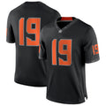 Rebec #19 O.State Cowboys Game Jersey Black Football Jersey Stitched American College Jerseys