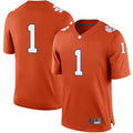 Rebec #1 C.Tigers Football Game Jersey  Orange Stitched American College Jerseys