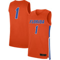 Rebec #1 F.Gators Jordan Brand Replica Basketball Jersey Orange Stitched American College Jerseys
