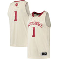 Rebec #1 IN. Hoosiers Swingman Team Basketball Jersey Cream Stitched American College Jerseys