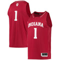 Rebec #1 IN. Hoosiers Team Swingman Basketball Jersey Crimson Stitched American College Jerseys