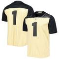 Rebec #1 P.Boilermakers Untouchable Football Jersey Gold Stitched American College Jerseys