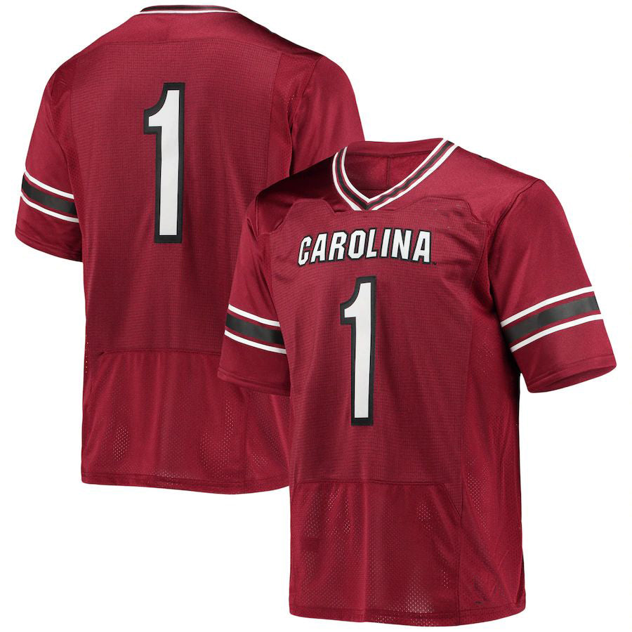 Rebec #1 S.Carolina Gamecocks Under Armour Premiere Football Jersey Stitched American College Jerseys