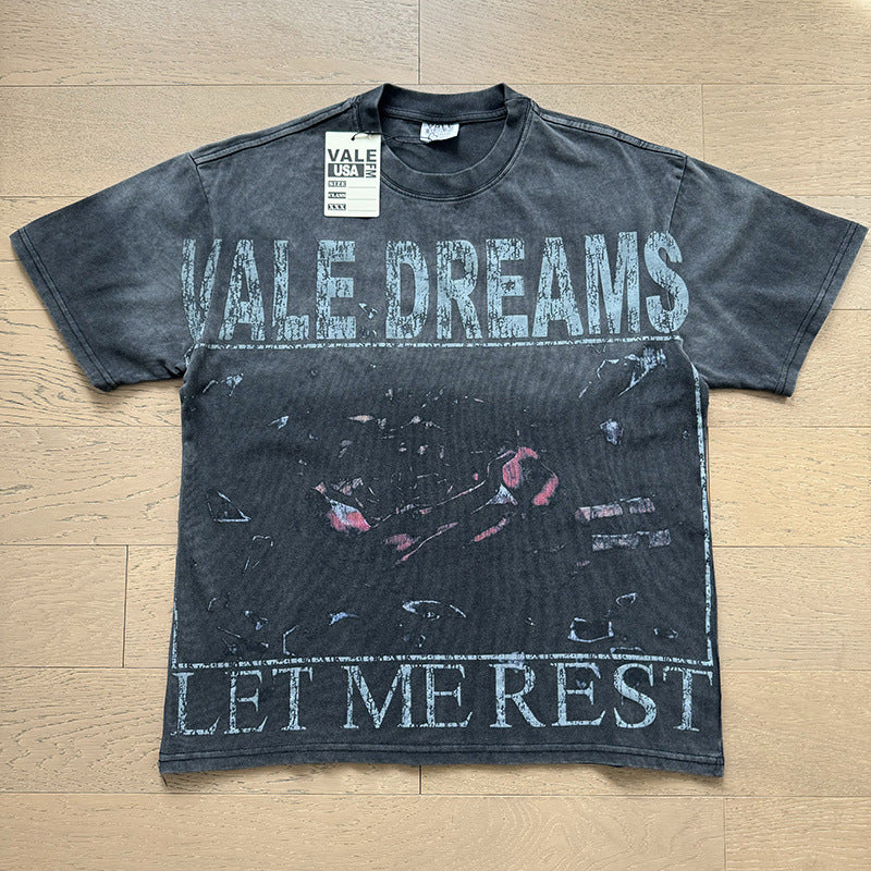 Vale Forever Direct Spray Horse Wash Distressed Hot Diamond Letters