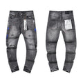 Purple Trendy European American Street Denim Jeans