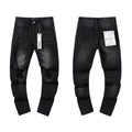 Purple Trendy European American Street Denim Jeans