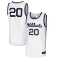 Rebec #20 K.State Wildcats Team Replica Basketball Jersey White Stitched American College Jerseys
