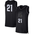 Rebec #21 M.State Spartans  Limited Basketball Jersey Black Stitched American College Jerseys