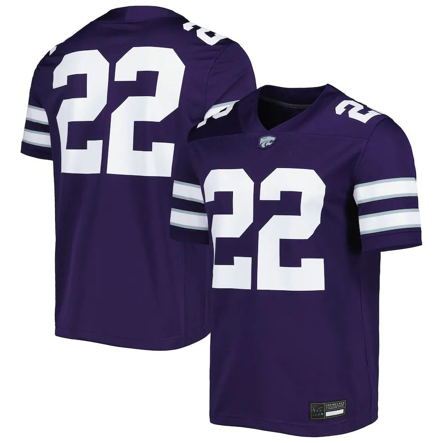 Rebec #22 K.State Wildcats Untouchable Football Jersey Purple Stitched American College Jerseys