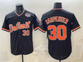 Rebec Detroit Tigers #30 Kerry Carpenter Black  2026 Alternate USA 250' Patch Vapor Premier Limited Stitched Jersey