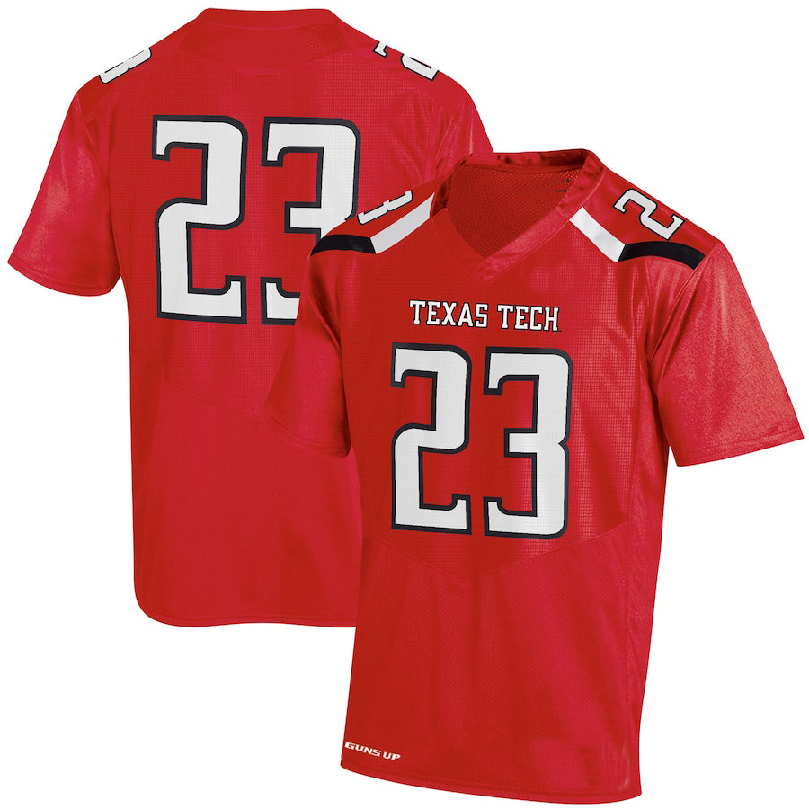 Rebec #23 T.Tech Red Raiders Under Armour Replica Jersey Red Stitched American College Jerseys