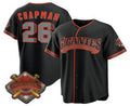 Rebec San Francisco Giants #26 Matt Chapman Black  2026 Alternate Stadium Stitched Jersey