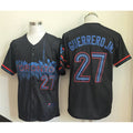 Rebec Toronto Blue Jays #27 Vladimir Guerrero Jr. Navy  2024 City Connect Limited Stitched Jersey