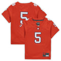 Rebec #5 C.Tigers Toddler Untouchable Football Jersey Orange Stitched American College Jerseys