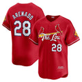 Rebec St. Louis Cardinals #28 Nolan Arenado Red  2024 City Connect Limited Player Jersey