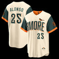 Rebec Baltimore Orioles #25 Pete Alonso Natural  2026 City Connect Stadium Jersey