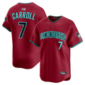 Rebec A.Diamondbacks #7 Corbin Carroll Player Red Alternate Limited Personalized Stitched Jerseys