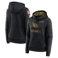Rebec A.Cardinals Black Salute to Service Limited Hoodies Blank Player Stitched Jerseys