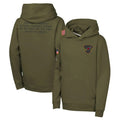 Rebec A.Cardinals Olive 2025 Salute to Service Fleece Hoodie Blank Player Stitched Jerseys