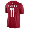 A.Cardinals #11 Larry Fitzgerald Cardinal  Rebec Vapor F.U.S.E. Stitched Retired Limited Stitched Jerseys