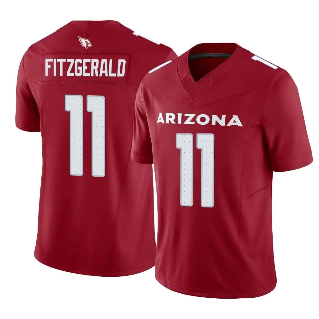 Rebec A.Cardinals #11 Larry Fitzgerald Player Cardinal Vapor F.U.S.E. Limited Home Game Stitched Jerseys