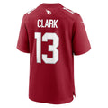 Rebec A.Cardinals #13 Kei'Trel Clark Cardinal Game Jersey