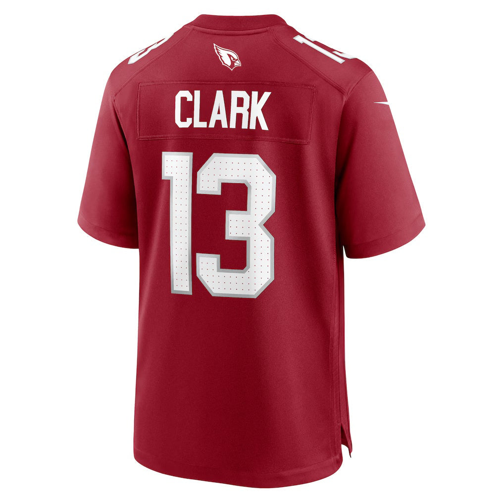 Rebec A.Cardinals #13 Kei'Trel Clark Cardinal Game Jersey