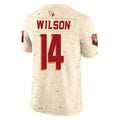 Rebec A.Cardinals #14 Michael Wilson Player Cream Rivalries Collection Vapor Limited Home Game Stitched Jerseys