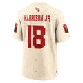 Rebec A.Cardinals #18 Marvin Harrison Jr. Player Cream Rivalries Collection Game Stitched Jerseys