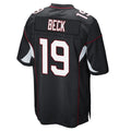 Rebec A.Cardinals #19 Carson Beck Player Black Home Game Stitched Jerseys