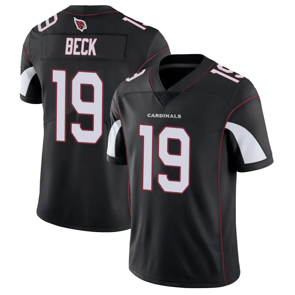 Rebec A.Cardinals #19 Carson Beck Player Black Vapor Limited Home Game Stitched Jerseys