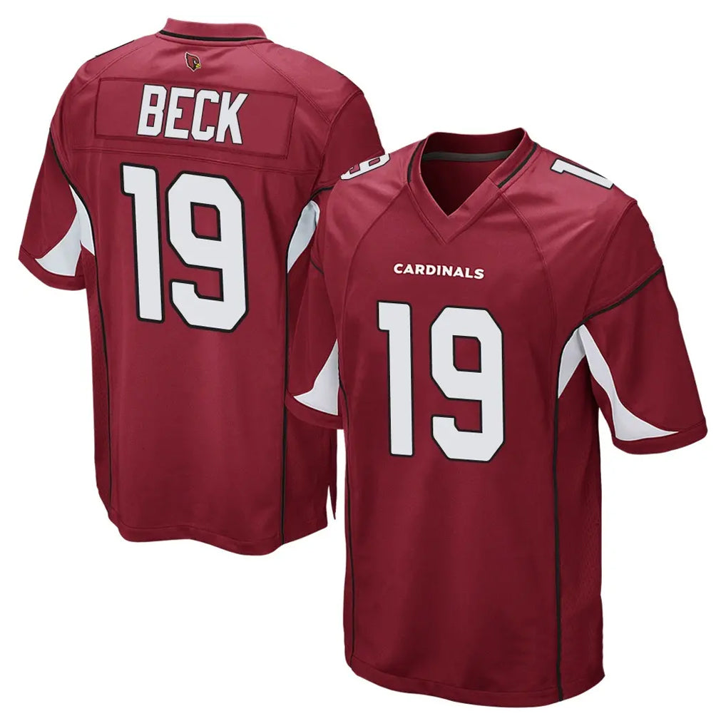 Rebec A.Cardinals #19 Carson Beck Player Cardinal Home Game Stitched Jerseys