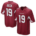 Rebec A.Cardinals #19 Carson Beck Player Cardinal Home Game Stitched Jerseys