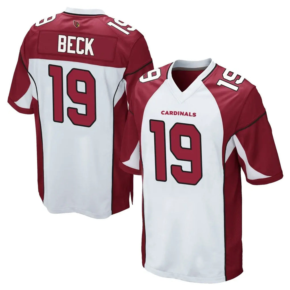 Rebec A.Cardinals #19 Carson Beck Player White Cardinal Home Game Stitched Jerseys