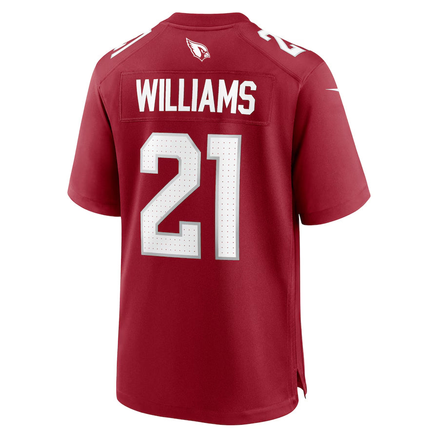 Rebec A.Cardinals #21 Garrett Williams Player Cardinal Limited Home Game Stitched Jerseys