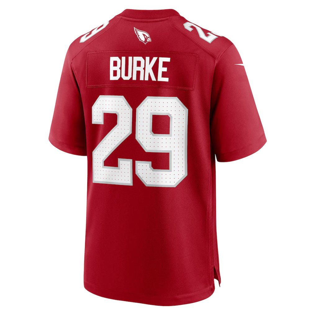 Rebec A.Cardinals #29 Denzel Burke Cardinal Team Game Jersey