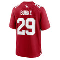 Rebec A.Cardinals #29 Denzel Burke Cardinal Team Game Jersey