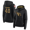 Rebec A.Cardinals #40 Pat Tillman Player Black Salute to Service Limited Hoodie Stitched Jerseys