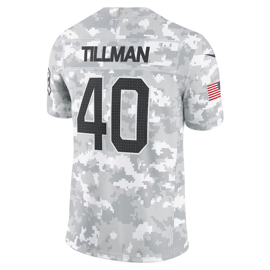 Rebec A.Cardinals #40 Pat Tillman Player Camo Salute to Service Limited Stitched Jerseys