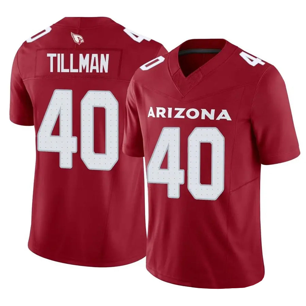 Rebec A.Cardinals #40 Pat Tillman Player Cardinal Vapor F.U.S.E. Limited Stitched Jerseys