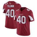 Rebec A.Cardinals #40 Pat Tillman Player Cardinal Vapor Limited Home Game  Stitched Jerseys
