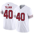 Rebec A.Cardinals #40 Pat Tillman Player White Game Road Stitched Jerseys