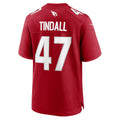 Rebec A.Cardinals #47 Channing Tindall Cardinal Team Game Jersey