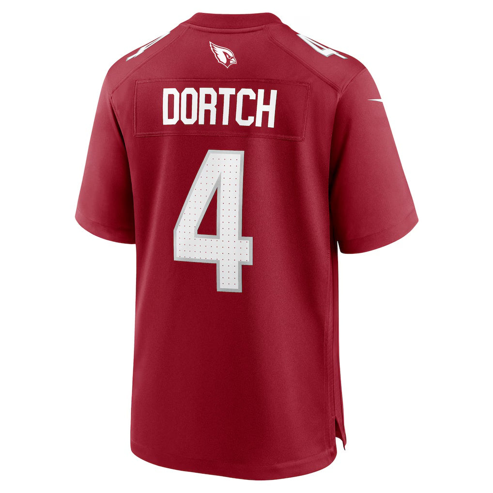 Rebec A.Cardinals #4 Greg Dortch Cardinal Team Game Jersey