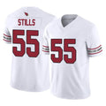 Rebec A.Cardinals #55 Dante Stills Player White Vapor F.U.S.E. Limited Home Game Stitched Jerseys