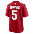 Rebec A.Cardinals #5 Baron Browning Cardinal Team Game Jersey