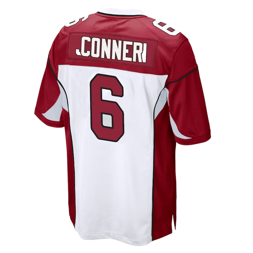 Rebec A.Cardinals #6 James Conner Player White Cardinal Home Game Stitched Jerseys
